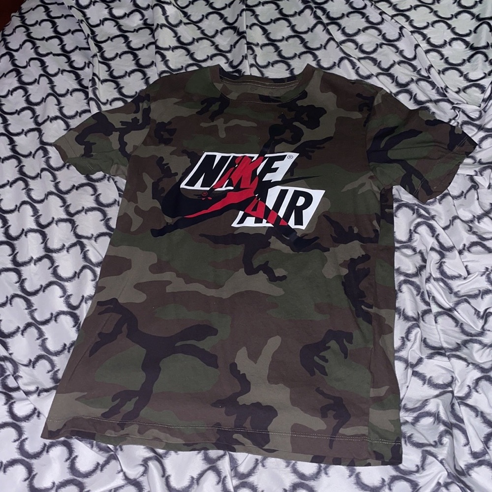 Camo Jordan shirt